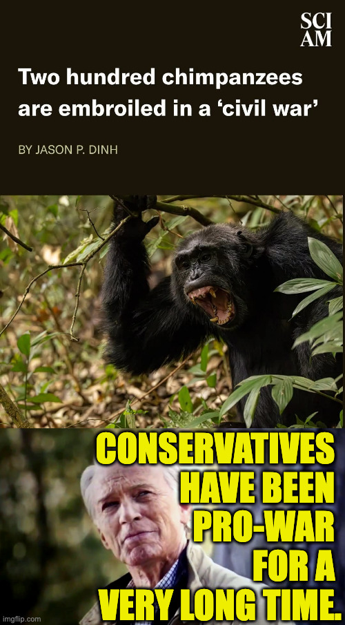 I'm seriously thinking of going liberal. | conservatives 
have been 
pro-war 
for a 
very long time. | image tagged in memes,thinking,conservatives,war | made w/ Imgflip meme maker