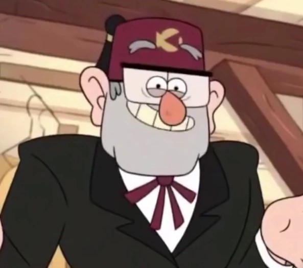Grunkle Stan Blank Meme Template