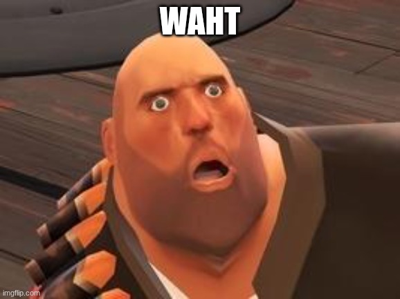 idk | waht | image tagged in tf2 heavy | made w/ Imgflip meme maker