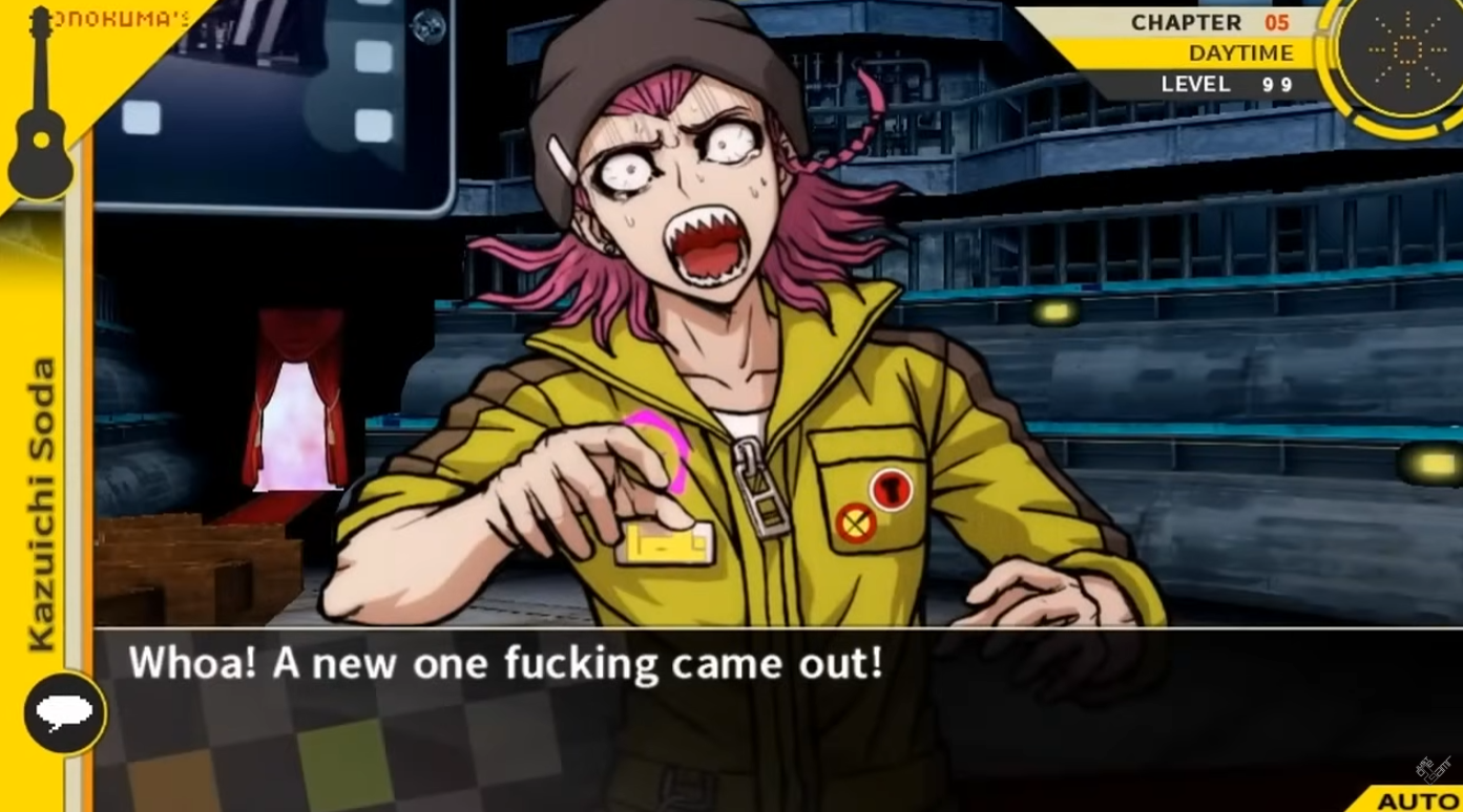 Kazuichi shocked Blank Meme Template