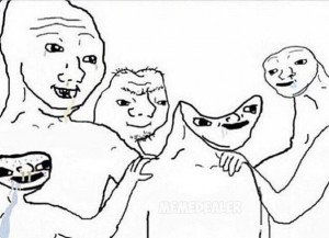 The gang Blank Meme Template