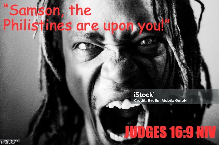 Samson and Delilah | image tagged in oh snap | made w/ Imgflip meme maker