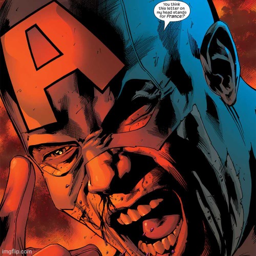 He ain't Cap'n France | image tagged in captain america,one does not simply,france | made w/ Imgflip meme maker