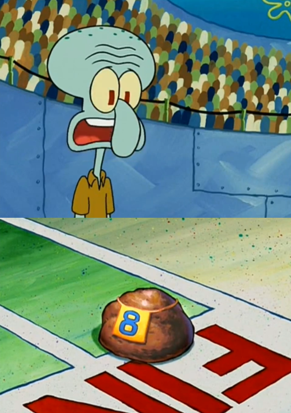 rocky wins the race Blank Meme Template