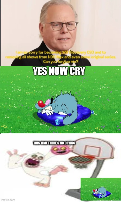 WHO IS THIS | Yes now cry; This time there's no crying | image tagged in what is this | made w/ Imgflip meme maker