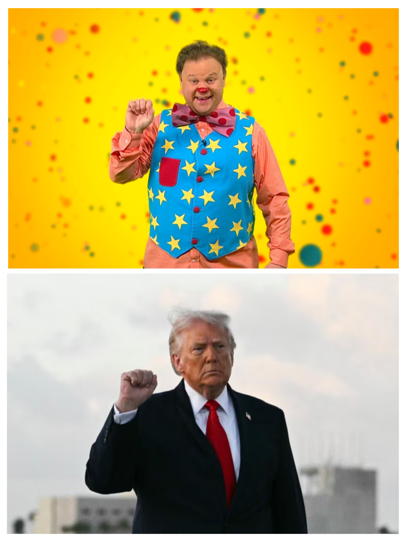 Mr Tumble Trump Blank Meme Template