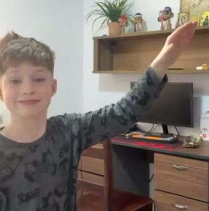 Kid Going Places Blank Meme Template