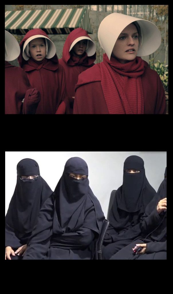 Handmaid's Tale and Muslims Blank Meme Template