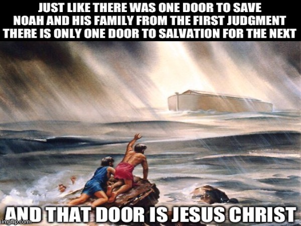 The Door | image tagged in gifs,memes,creationism,christianity | made w/ Imgflip meme maker
