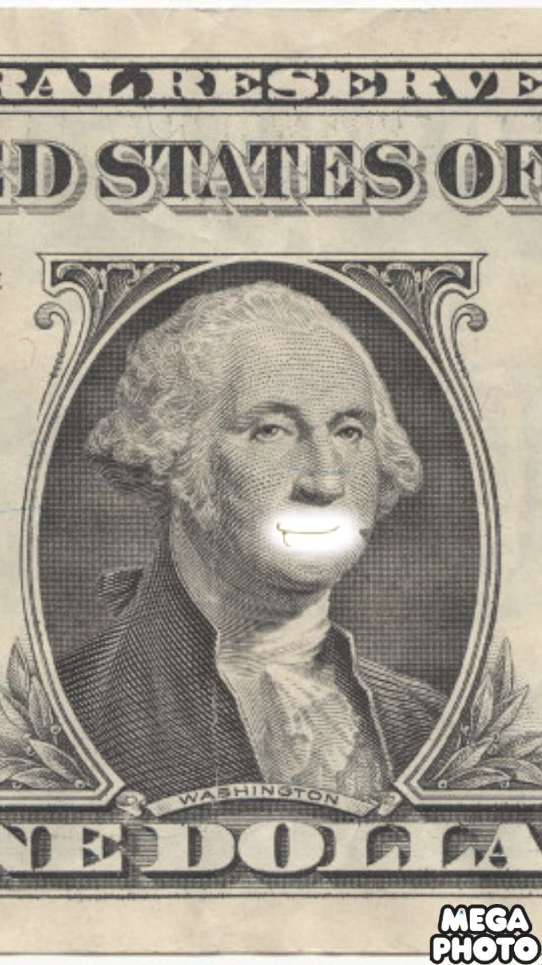 One dollar Blank Meme Template