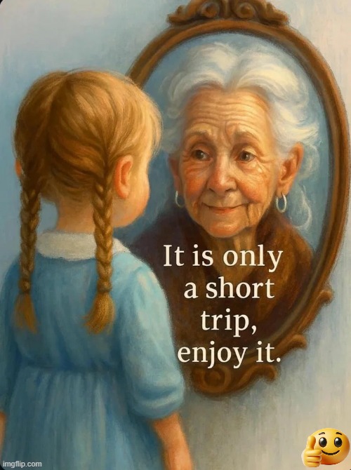 From both perspectives | image tagged in child,adult,life,it's a wonderful life,perspective,enjoy | made w/ Imgflip meme maker