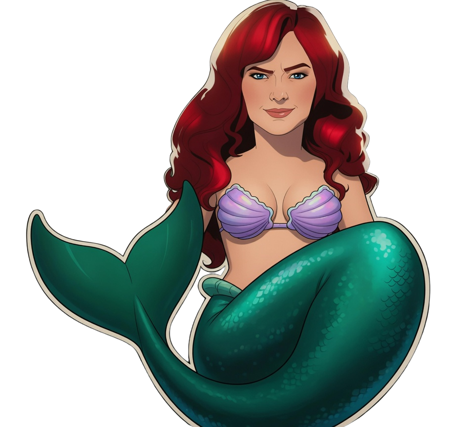 Marvel Ariel Blank Meme Template