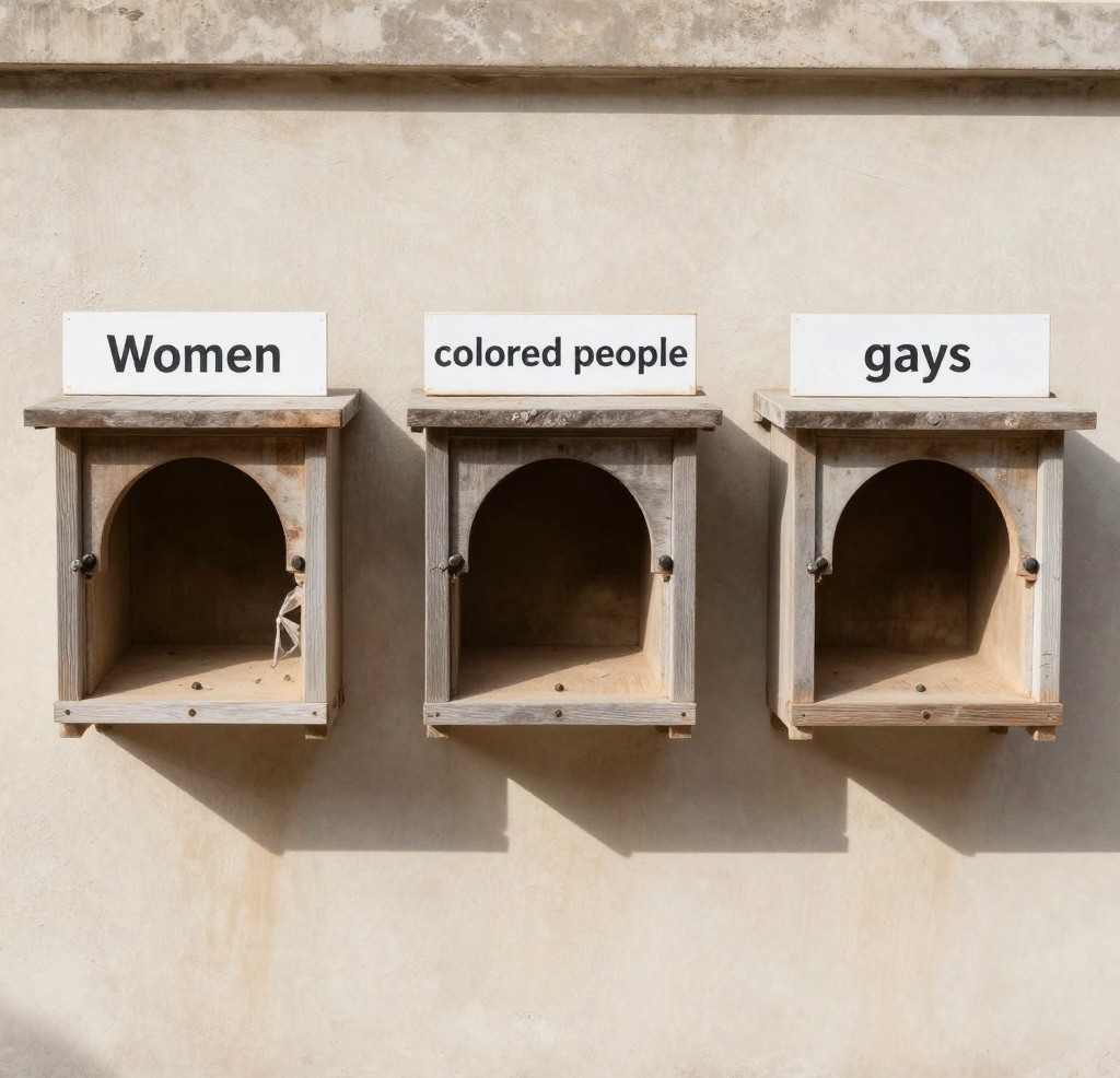 MAGA Evangelical Sharia Law Pigeon Holes Domination Blank Meme Template