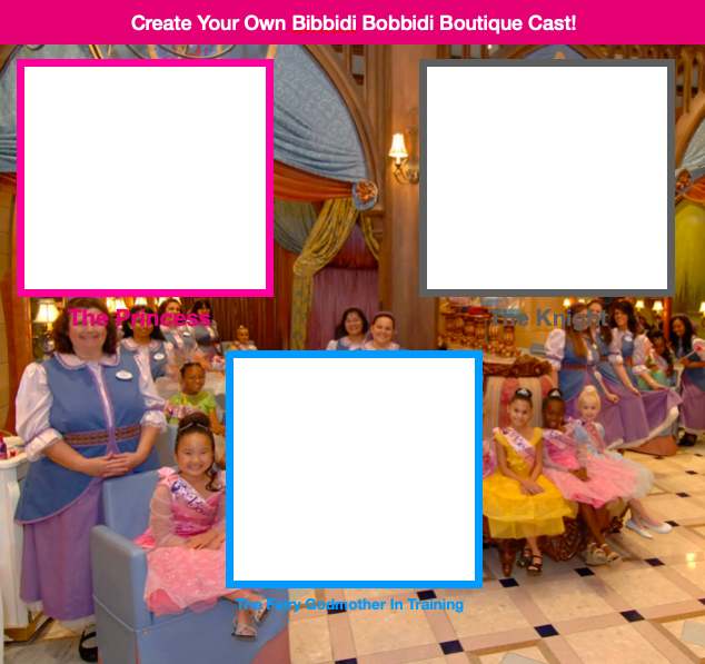 Create Your Own Bibbidi Bobbidi Boutique Cast! Blank Meme Template
