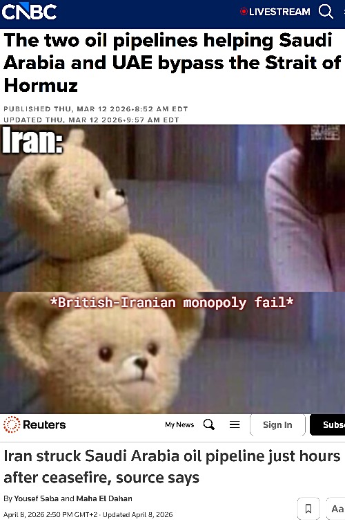 U.S & Its coalition of Arab Nations/Israel's common purpose of the war: Economic Independence. Go suck it Net Zero | *British-Iranian monopoly fail* | image tagged in iran,politics,nuke,shocked bear,uk | made w/ Imgflip meme maker