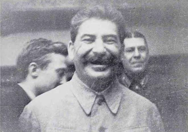Stalin Smiling Blank Meme Template