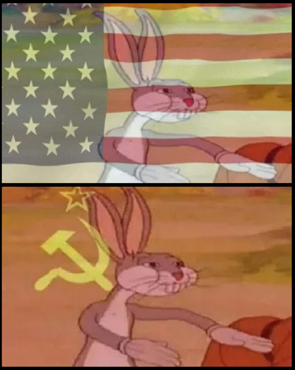 Communist Bugs Bunny Blank Meme Template