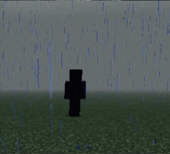 Minecraft horror Blank Meme Template