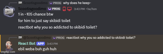 made some old code better and now it replies whenever anyone mentions bro inside a question | made w/ Imgflip meme maker