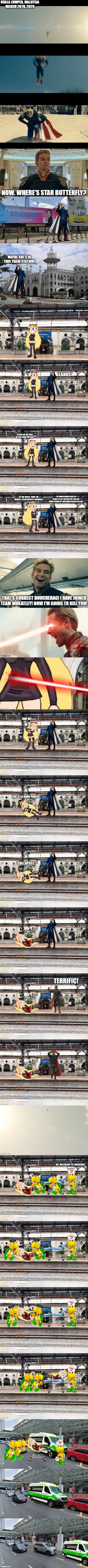 Homelander's attempt to Kill Star Butterfly | made w/ Imgflip meme maker