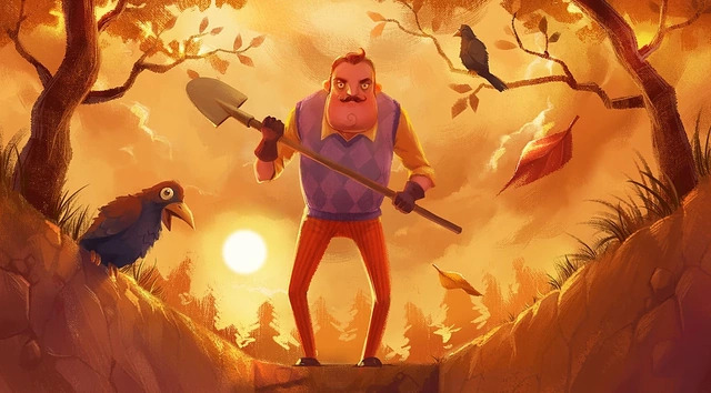 Hello Neighbor Blank Meme Template