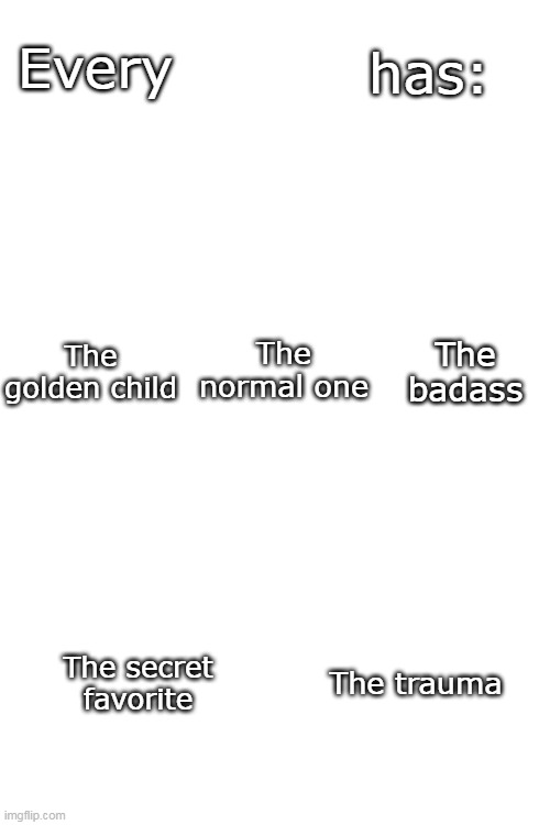 Every _____ Has Blank Meme Template