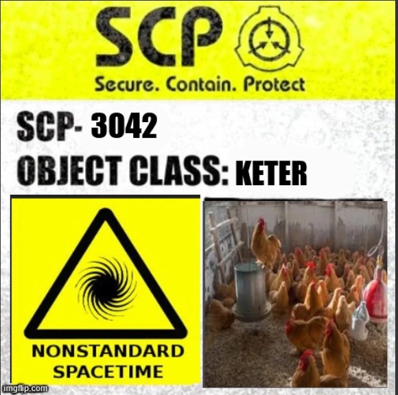 SCP-3042 Label Blank Meme Template