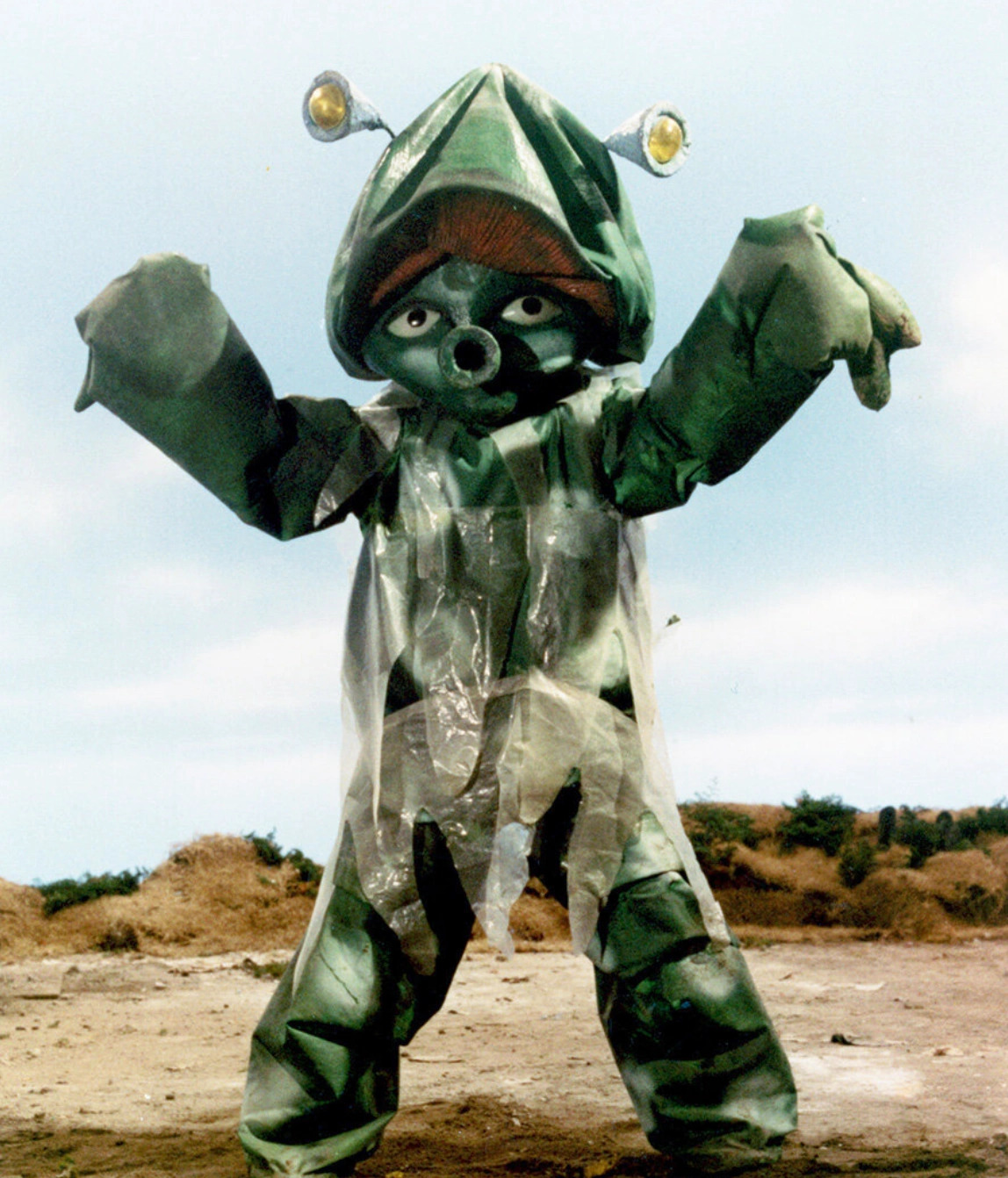 Alien bunyo Blank Meme Template