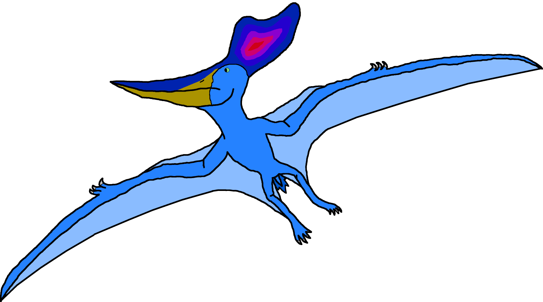 Alpha Male Pteranodon Variant B 2 (Paleoverse + EOIverse) Blank Meme Template
