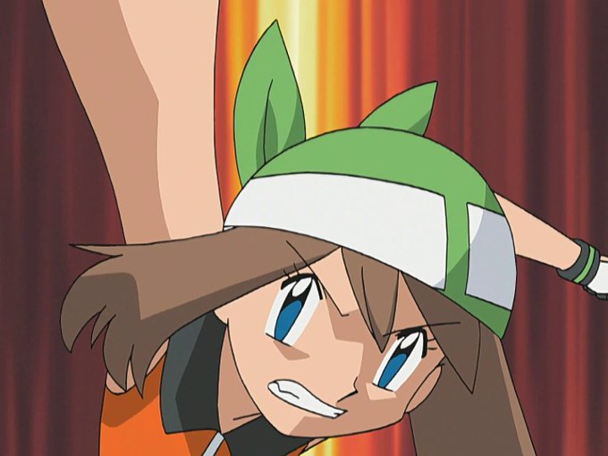 May (Pokémon) Angry Blank Meme Template