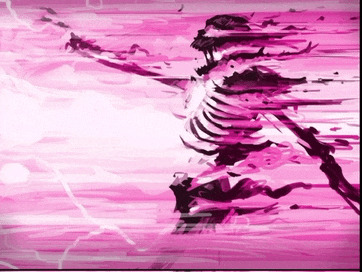 Desintegrated skeleton Blank Meme Template