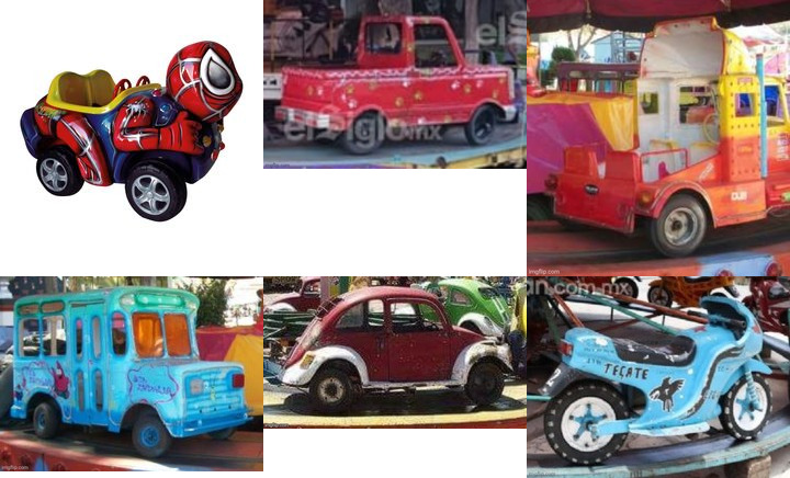 Marvel Heroes Mexican Fair Rides Vol.3 Blank Meme Template