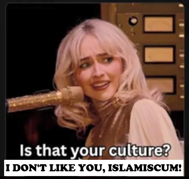 Sabrina Carpenter versus Islam Blank Meme Template