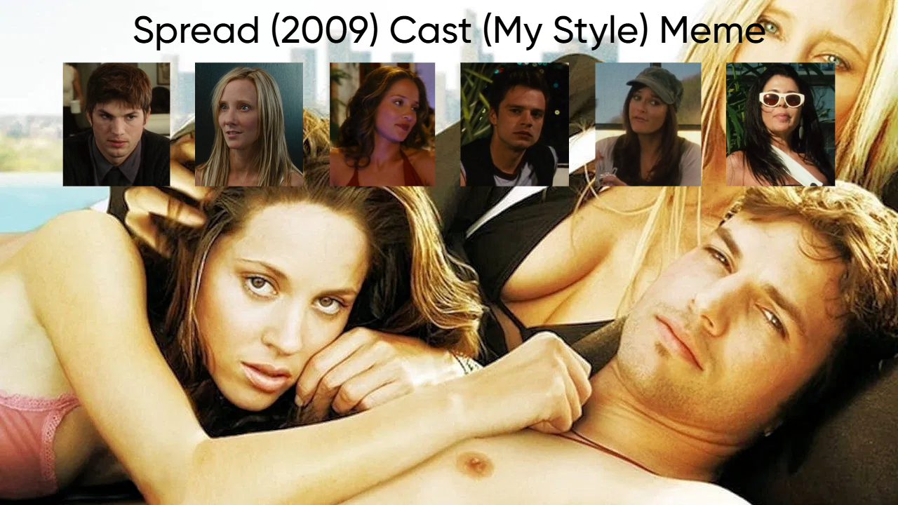Spread (2009) Cast (My Style) Blank Meme Template