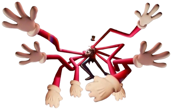 Glitchly God Caine Blank Meme Template