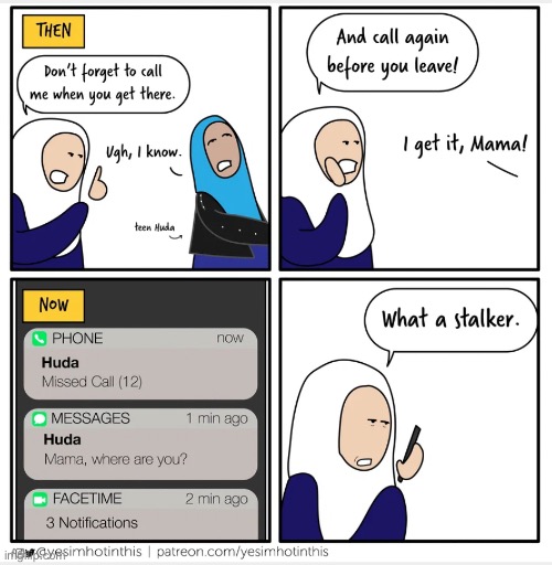 Stuff I’m sure that everyone can relate to (and no, it doesn’t have to be like the webcomic). Art:@yesimhotinthis on Instagram | image tagged in funny,memes,moms,relatable,comics/cartoons,oh wow are you actually reading these tags | made w/ Imgflip meme maker