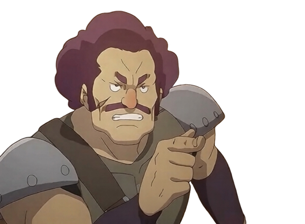 Purple Haired Hunter Blank Meme Template