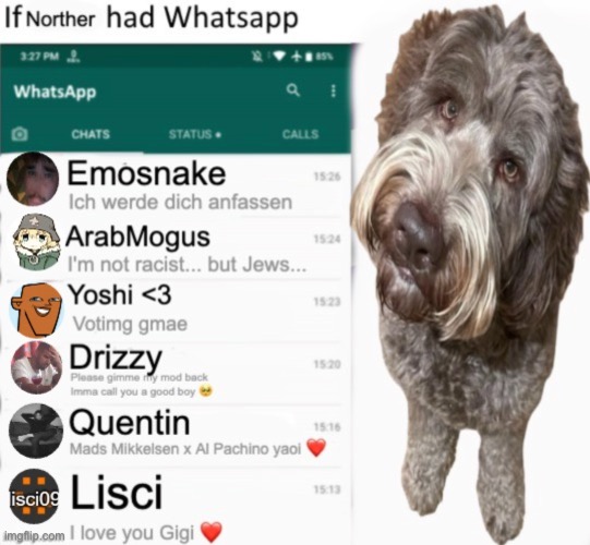If Norther had WhatsApp | image tagged in if norther had whatsapp | made w/ Imgflip meme maker