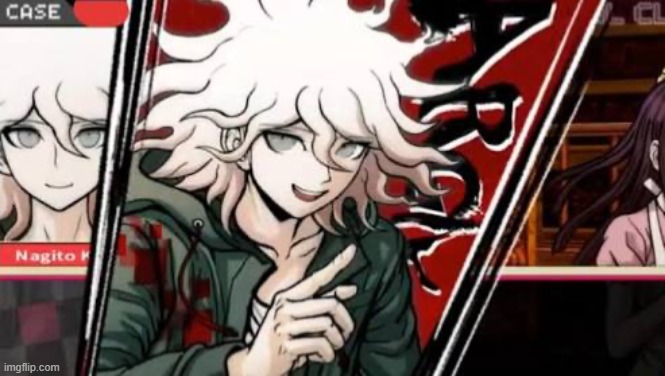 image tagged in nagito - objection | made w/ Imgflip meme maker