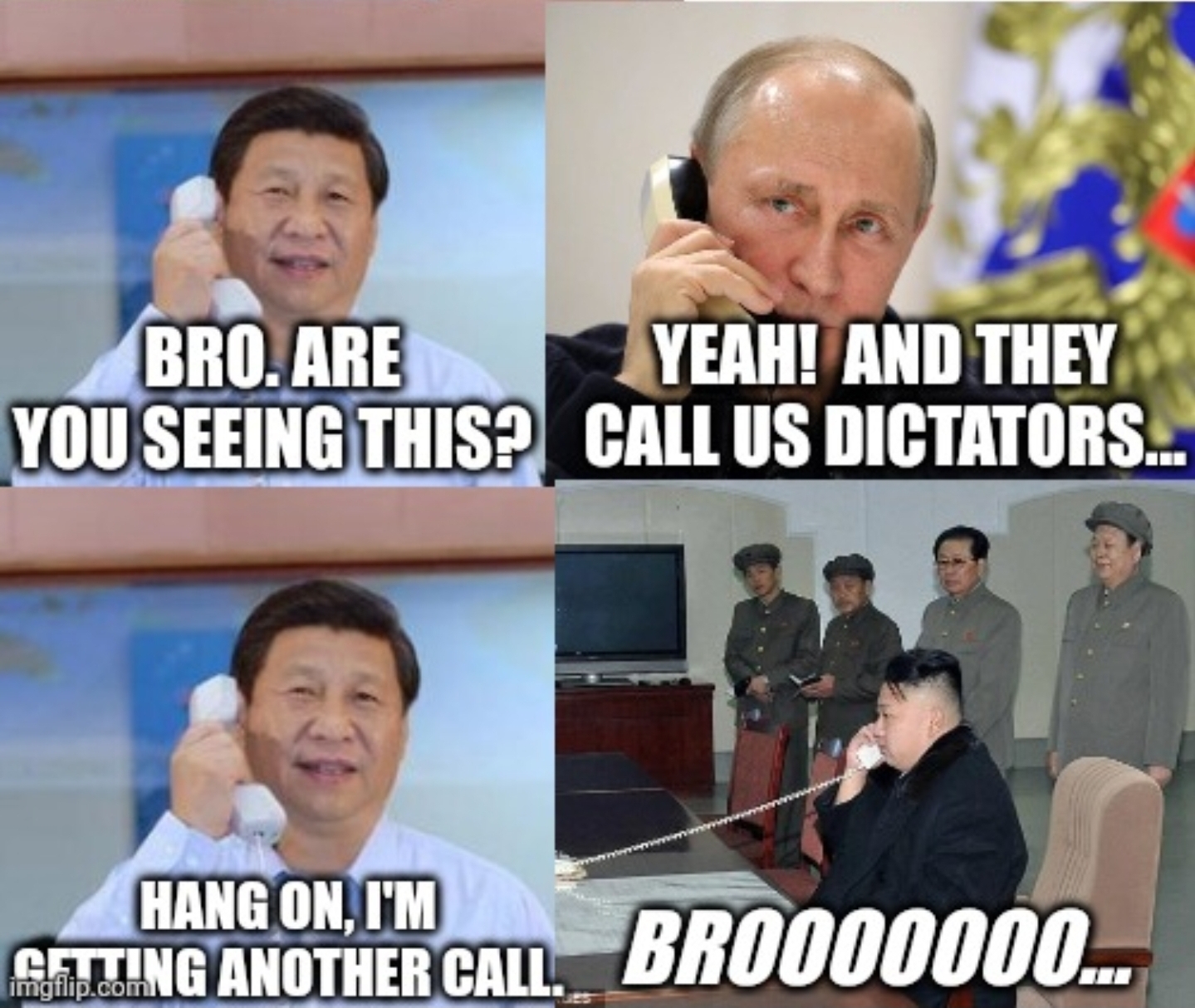 Dictators Blank Meme Template