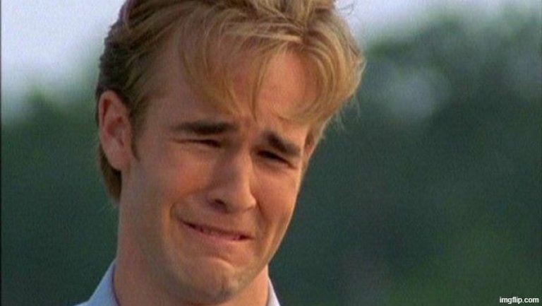 crying dawson | image tagged in crying dawson | made w/ Imgflip meme maker