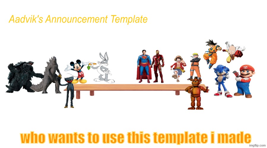 you can use it just keep the tags already gives credit you know | who wants to use this template i made | image tagged in aadvik's announcement template | made w/ Imgflip meme maker