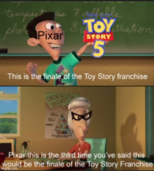 Pixar | image tagged in toy story,disney | made w/ Imgflip meme maker