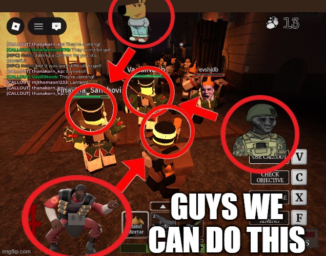 WE CAN DO THIS | guys we can do this | image tagged in idk what to put here | made w/ Imgflip meme maker