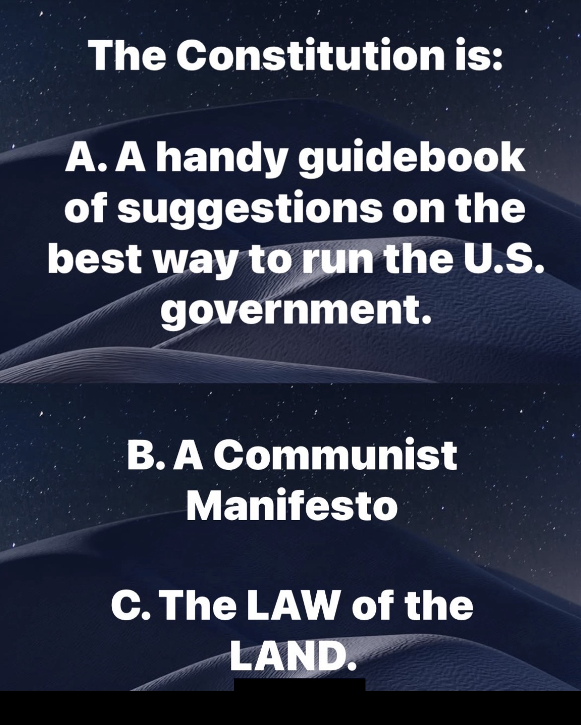 The U.S. Constitution Blank Meme Template