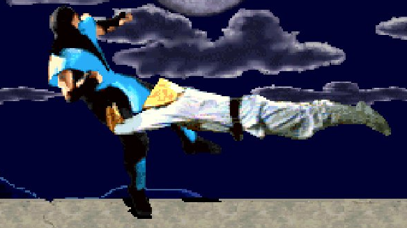 Raiden vs sub zero Blank Meme Template