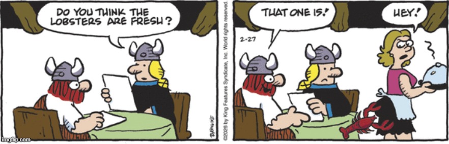 Hagar The Horrible | image tagged in comics | made w/ Imgflip meme maker