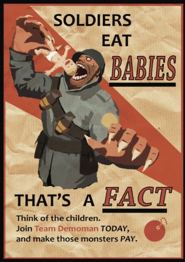 Soldier! Blank Meme Template