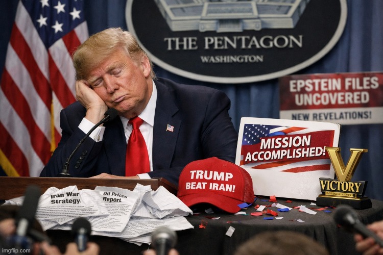 Trump Over Iran | image tagged in donald trump,iran,economy,oil,bored,trump | made w/ Imgflip meme maker