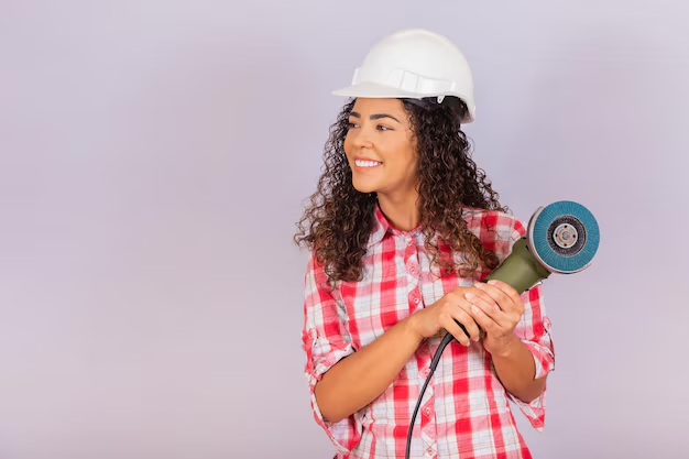Power Sander Woman Blank Meme Template